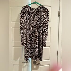 Calvin Klein Animal Print Skirt